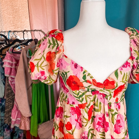 Chic Wish Floral Dress - Picture 3 of 4